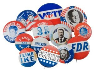 american political badges
